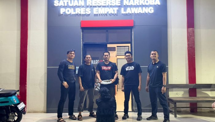 Satresnarkoba Polres Empat Lawang Amankan Terduga Pengedar, Sita 120 Gram Ganja