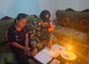 TMMD Brebes Bantu Pasang Listrik, Nenek Castem Kini Punya Harapan Baru untuk Cucu