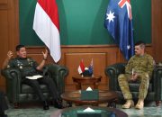 Gubernur Akmil Terima Courtesy Call Atase Darat Australia