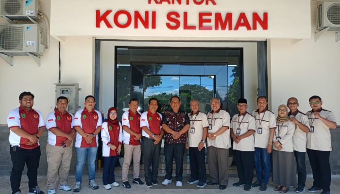 KONI Gianyar dan Berau Tertarik Sistem Pembinaan Atlet KONI Sleman