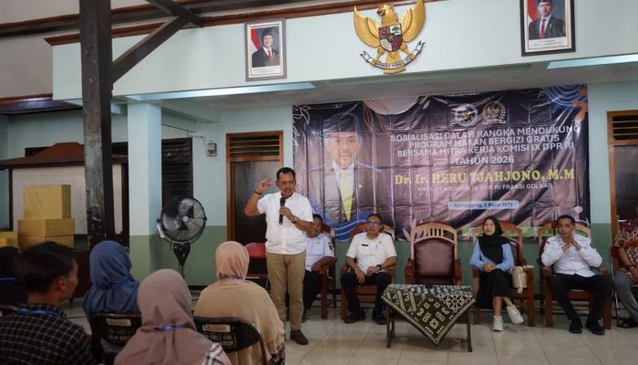 Sosialisasi MBG di Kauman Tulungagung, Heru Tjahjono Tekankan Sinergi Masyarakat dan Pelaksana