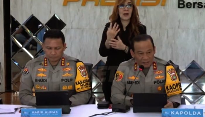 Polda Metro Jaya Klarifikasi Perbedaan Inisial Pelaku Penyiraman Air Keras, Sebut Identitas Sama