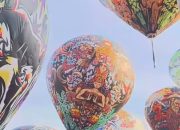 45 Balon Udara Warnai Langit Wonosobo, Puncak Festival 2026 Diserbu Ribuan Pengunjung