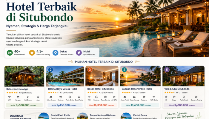 Hotel Terbaik di Situbondo 2026, Nyaman dan Strategis