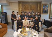 Diky Haitami Pembina DPP HSB dan Andie Dinialdie Ketua DPRD Sumsel Pererat Silaturahmi