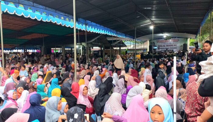 Ribuan Jamaah Padati Banyuasin, Pengajian Akbar dan Halal Bihalal Hadirkan Ulin Nuha