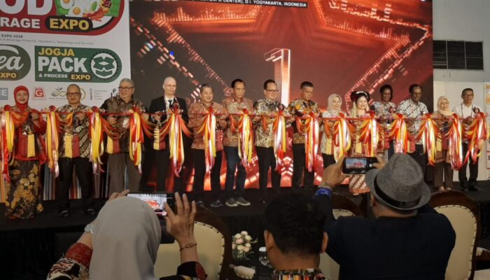Sektor Mamin Jadi Ujung Tombak Ekonomi, Jogja Food & Beverage Expo 2026 Resmi Dibuka di JEC