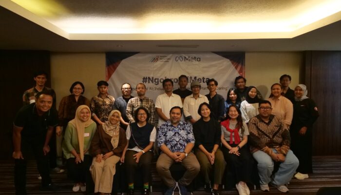 AMSI dan Meta Gelar #NgobroldiMeta di Jogja, Perkuat Adaptasi AI dan Jurnalisme Berkualitas