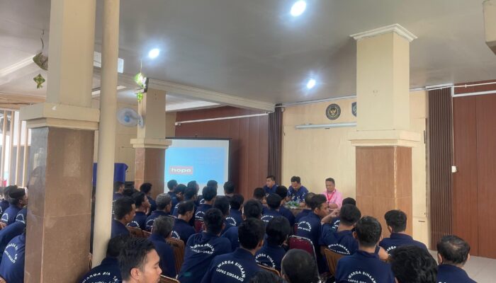 Bangun Mental Warga Binaan, Lapas Sidoarjo Gandeng Tim New Life Bekasi