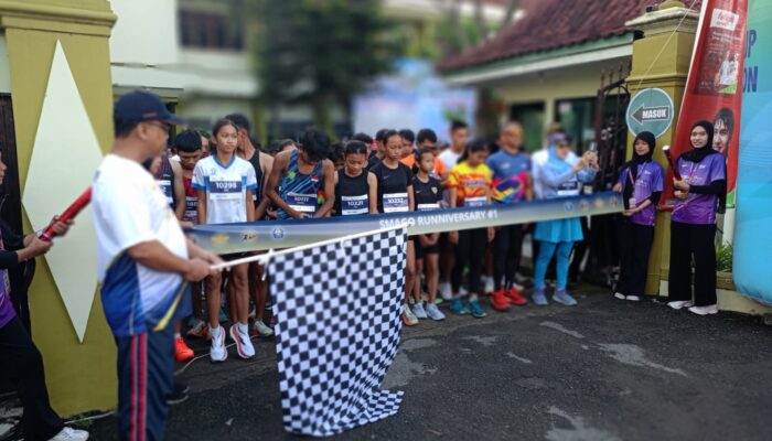 SMAN 1 Godean Sleman Gelar Runniversary#1, Puncak HUT ke-39 Libatkan Seribu Peserta