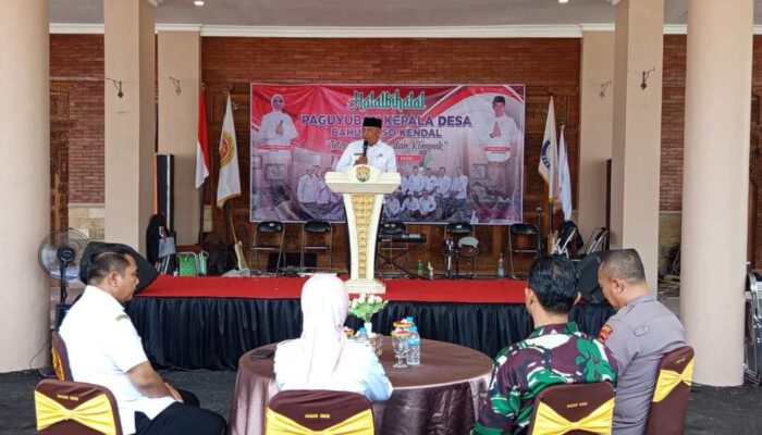 Paguyuban Kades Bahurekso Kendal Perkuat Sinergi dengan Pemkab lewat Halalbihalal