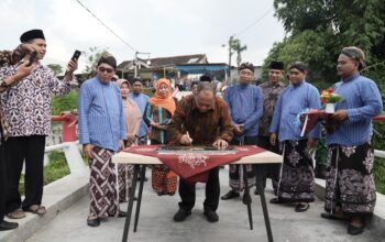 Resmikan Jembatan Jatra Winongo, Bupati Sleman Dorong Peningkatan Kualitas Infrastruktur Wilayah