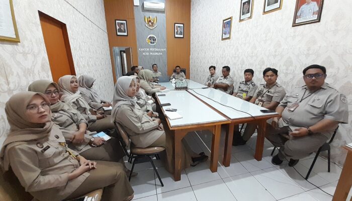 Kantah Kota Pasuruan Genjot Validasi Data KW4-KW6 Lewat Rakor dan Monev