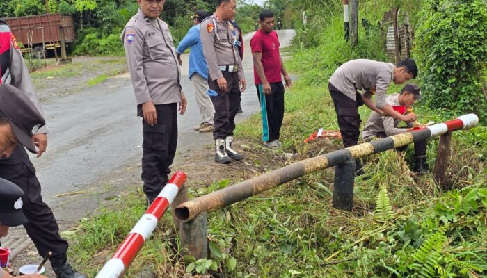 Revitalisasi Jembatan Sungai Jernih, Polres Musi Rawas Perkuat Akses Warga Lewat Program BELIDA