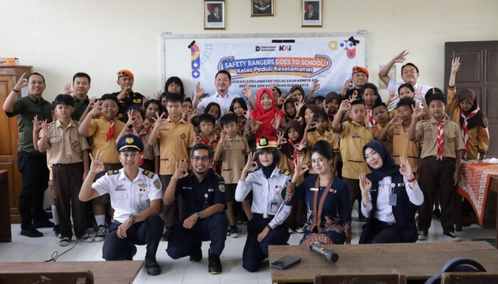 Daop 6 Tanamkan Budaya Keselamatan Sejak Dini di SDN Kabangan Surakarta