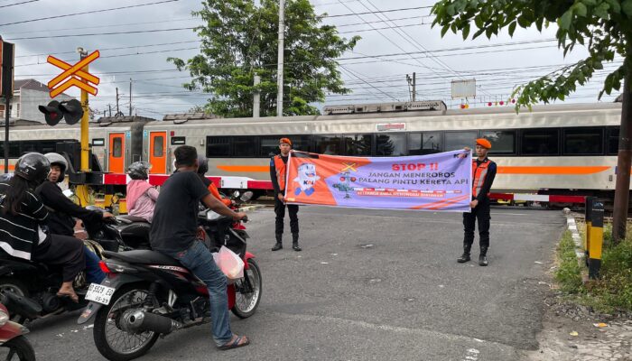 Tekan Kecelakaan, Daop 6 Yogyakarta Tutup Perlintasan Liar