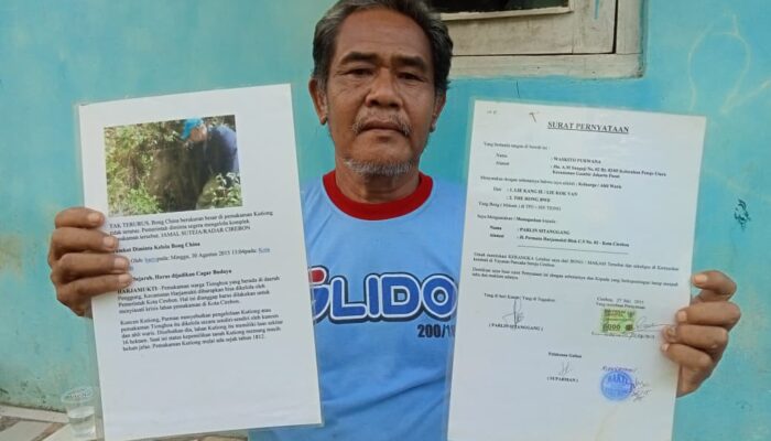 Warga Bong Cina Penggung Cirebon Bantah Tudingan Mafia dan Pembongkaran Makam Ilegal