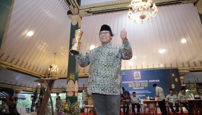 Kafilah Sleman Raih Juara Umum MTQ DIY 2026