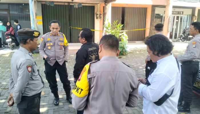 Jasad Pria Ditemukan Ditemukan Tergantung di Ruko Kawasan Babarsari Sleman