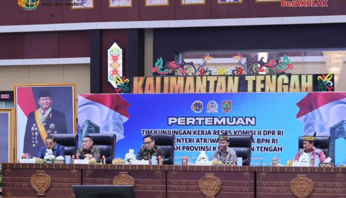 Wamen ATR/BPN Desak Pemprov Kalteng Optimalkan GTRA untuk Tuntaskan Konflik Pertanahan