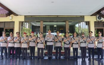 Polres Kendal Gelar Sertijab Sejumlah Pejabat, Kapolres Tekankan Profesionalisme