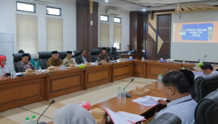 Pimpin Rakor Bulan Dana PMI 2026, Ketua DPRD Pasuruan Tekankan Sinergi dan Partisipasi Warga
