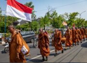 30 Biksu Ikuti Thudong 2026, Jalan Kaki Lintasi 8 Daerah