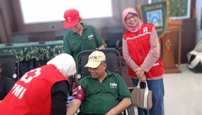 Hadiri Puncak Peringatan HPN 2026, Bupati Sleman Ikut Donor Darah