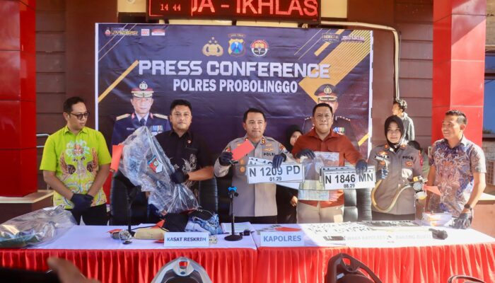 Polres Probolinggo Ringkus 7 Pelaku Curas dan Curanmor