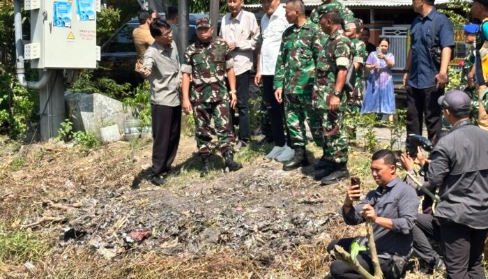 Pemkab Sidoarjo dan TNI Bersinergi Bangun Jembatan Plumbungan