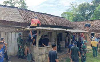 Satgas TMMD Kodim 0402/OKI Percepat Rehab RTLH, Rumah Warga Mulai Dibongkar