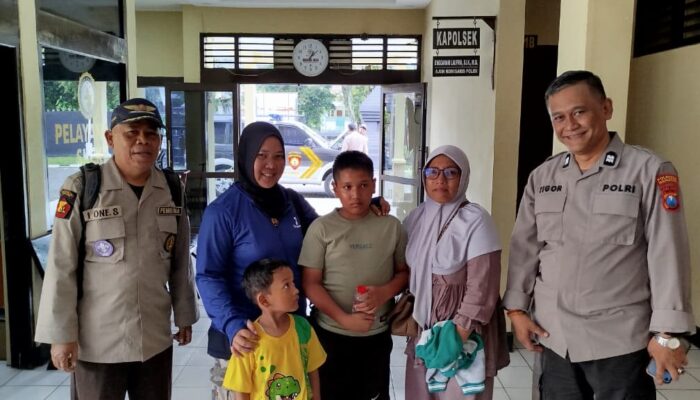 Respon Cepat Polresta Malang Kota, Anak Hilang di Blimbing Berhasil Ditemukan Selamat