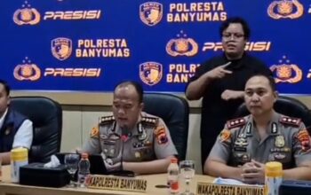 Polresta Banyumas Tangkap Tiga Pengelola Tambang Emas Ilegal di Gumelar
