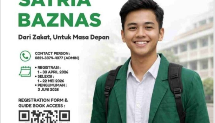 Beasiswa Satria BAZNAS Banyumas 2026 Dibuka, Tawarkan Bantuan UKT hingga Rp5 Juta per Semester