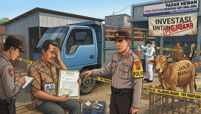 Tergiur Cuan Bisnis Sapi, Warga Banyumas Malah Tekor Rp600 Juta