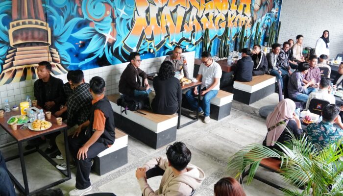 Ngopi Bareng Mahasiswa, Polresta Malang Perkuat Kamtibmas dan Serap Aspirasi Publik