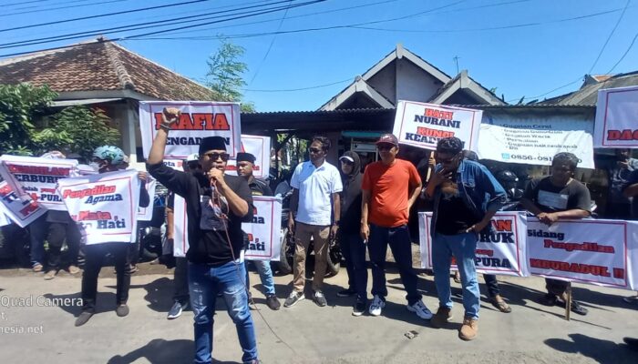 Aliansi Poros Tengah Desak Ketua PA Pasuruan Mundur, Soroti Dugaan Ketidakberesan Persidangan