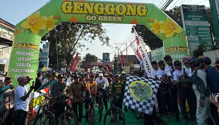Go Green Carnival 2026 Jadi Rangkaian HARJAKAPRO, Ribuan Pesepeda Ramaikan Genggong