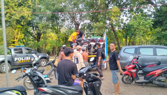 Polisi Gerak Cepat Bubarkan Arena Sabung Ayam di Suboh, Belasan Motor dan Ayam Aduan Diamankan