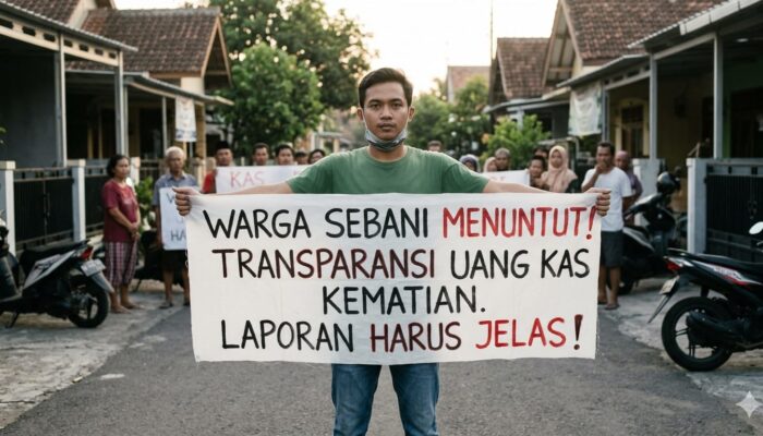 Warga Sebani Desak Transparansi Kas Kematian, Minta Laporan Keuangan Dibuka