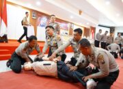 Polres Situbondo Latih Anggota Tangani Kondisi Darurat, Personel Dibekali Basic Life Support