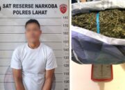 Polres Lahat Gagalkan Peredaran Ganja 1 Kilogram, Tersangka PR Terancam Hukuman Berat