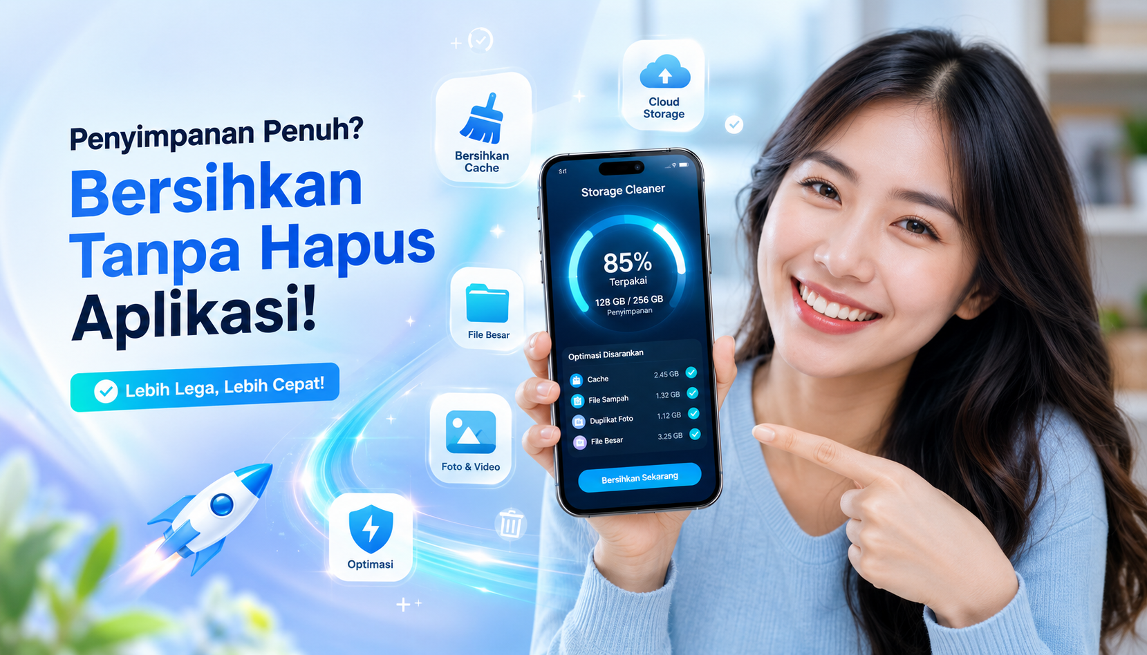 10 Cara Mengatasi Memori HP Penuh Tanpa Hapus Aplikasi
