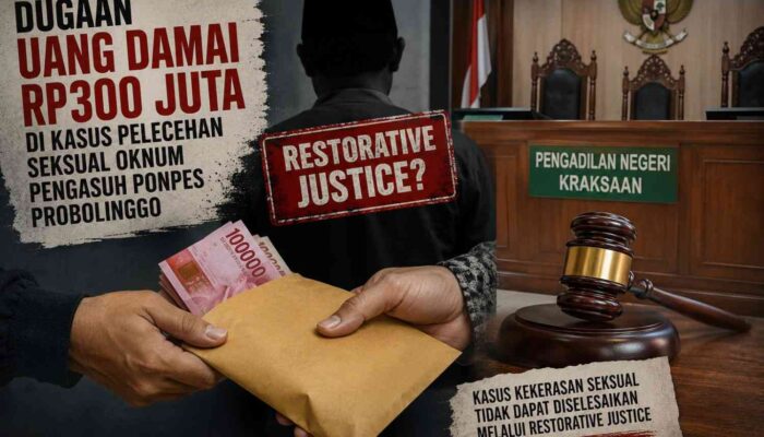 Kasus Pelecehan Seksual di Probolinggo Berbuntut Polemik, Dugaan Dana Damai Rp300 Juta Terungkap