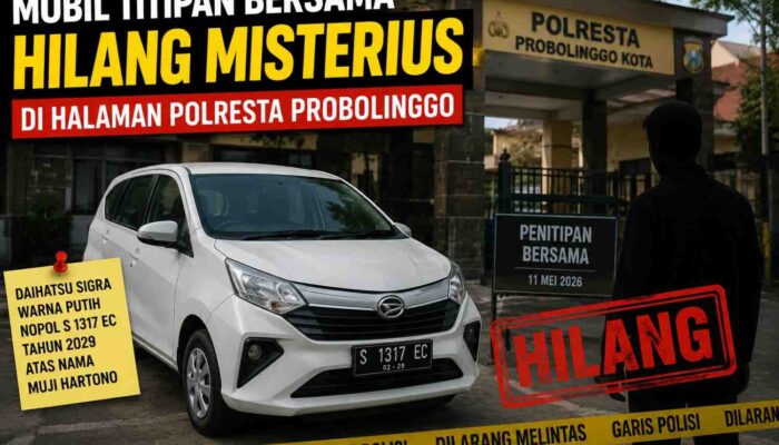Raib di Markas Polisi, Mobil Daihatsu Sigra Diduga Dicuri Saat Dititipkan Bersama
