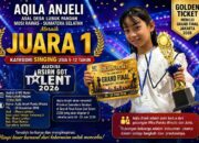 Aqila Anjeli, Bocah Asal Musi Rawas Raih Golden Ticket Asian Got Talent 2026 ke Grand Final Jakarta