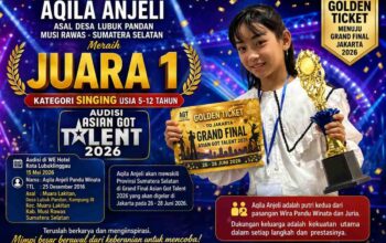 Aqila Anjeli, Bocah Asal Musi Rawas Raih Golden Ticket Asian Got Talent 2026 ke Grand Final Jakarta