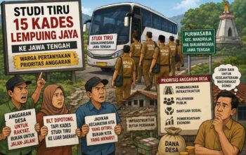 15 Kades Lempuing Jaya Studi Tiru ke Jawa Tengah, Warga Pertanyakan Prioritas Anggaran