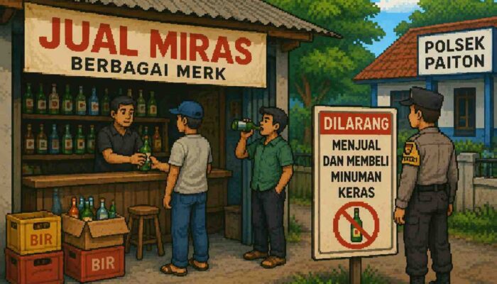 Diduga Kebal Hukum, Penjualan Miras di Paiton Dikeluhkan Warga Meski Pernah Ditertibkan