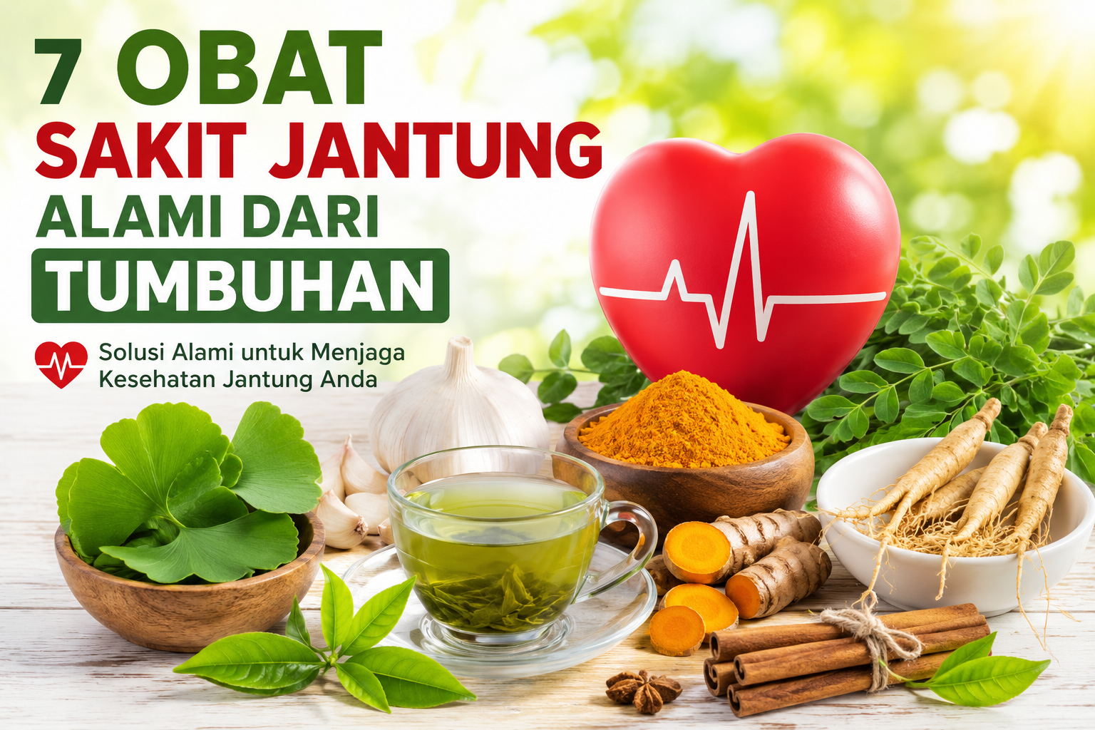 7 Obat Sakit Jantung Alami